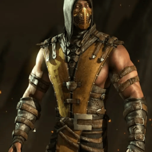 Mortal Kombats Scorpion Hooded Leather Jacket