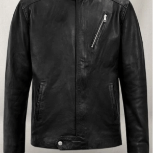 Motorad Classic Black Biker Leather Jacket