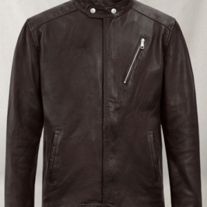 Motorad Classic Brown Biker Leather Jacket