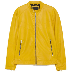 Mustard Leather Jacket