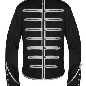 Fortnite Flapjackie Skin Llight Blue Leather Jacket 2