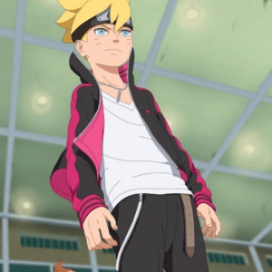Naruto Next Generations Uzumaki Boruto Pink And Black Jacket