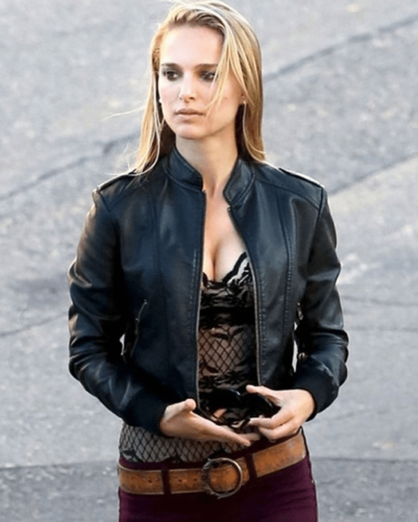 Natalie Portman Song To Song Rhonda Leather Jacket