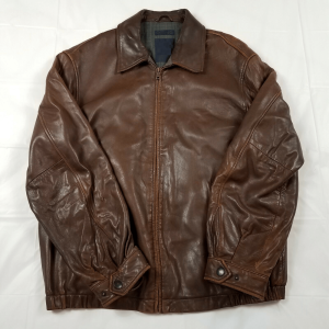 Nautica Smooth Leather Jacket