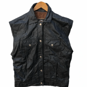 Need Gone Today Harley Davidson Leather Vest