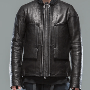 Nemen Bonded Acronym Leather Jacket