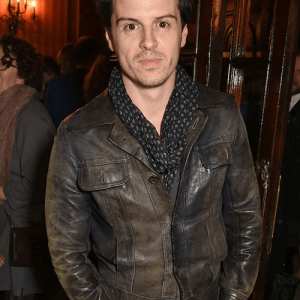 New Andrew Scott Biker Leather Jacket