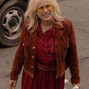 High Desert Patricia Arquette Brown Leather Jacket
