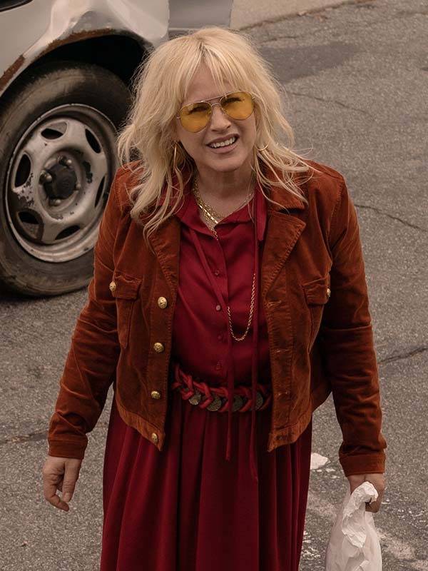 High Desert Patricia Arquette Brown Leather Jacket