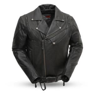New Yorker 60s Fashion Leather Jacket