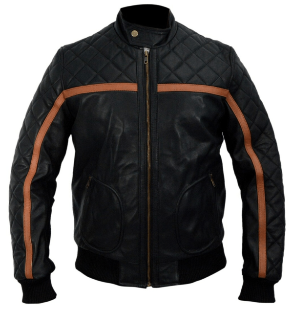 Nicholass Mendoza Battlefield Black Leather Jacket