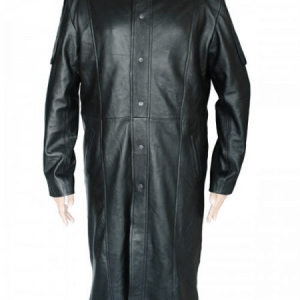 Nick Fury Trench Leather Coat