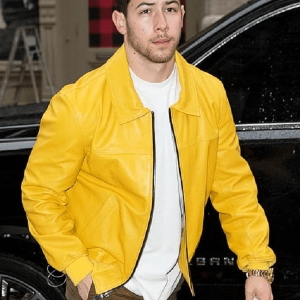 Nick Jonas American Singer & Songs Writer Leather Jacket