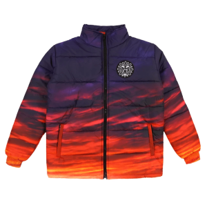 Night Skies Fuck You Unisex Puffer Jacket
