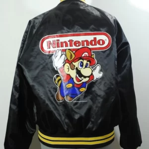 Nintendo Super Mario Bros Varsity Jacket
