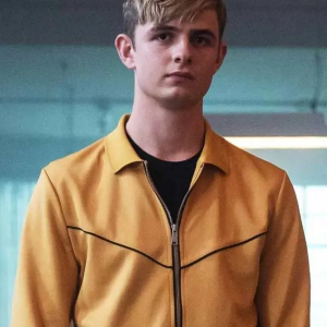 Alex Rider Otto Farrant Yellow Cotton Jacket