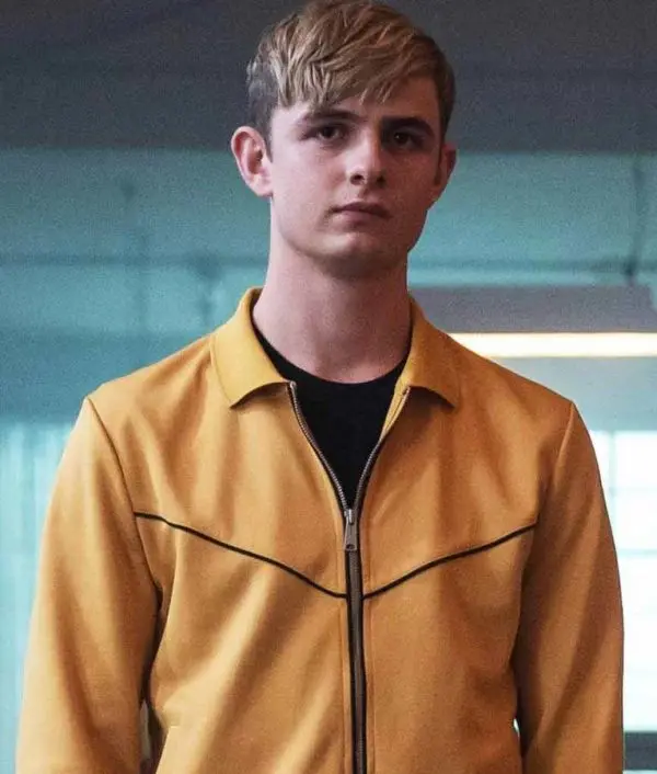 Ottos Farrant Alex Rider Yellow Bomber Cotton Jacket