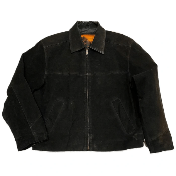 Outbrook Vintage Black Leather Jacket