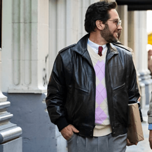 Paul Rudd The Shrink Next Door Leather Jacket