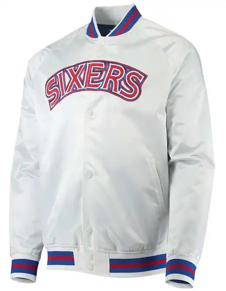 Philadelphia-76ers-Sixers-White-Jacket