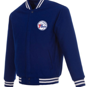 Philadelphia 76ers Varsity Wool Jacket