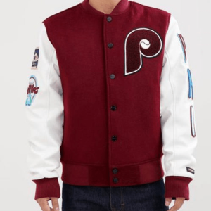 Philadelphia Phillies Varsity Wool Jacket