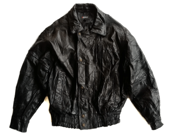 Pierucci Vintage Motorcycle Leather Jacket