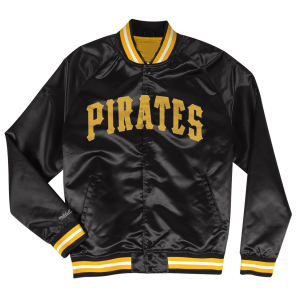 Pittsburgh Pirates Bomber Satin Jacket