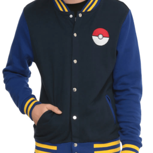 Pokemon Go Trainer Logo Varsity Cotton Jacket