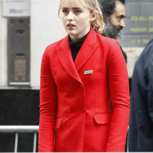Pokemon Detective Pikachu Lucy Stevens Leather Jacket