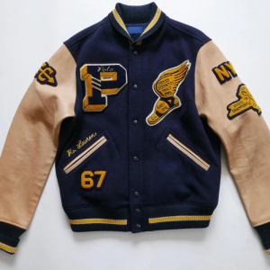 Polo Ralph Lauren Letterman Wing Varsity Wool Jacket