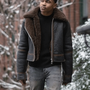 Power Book Ii Ghost Tariq St Patrick Leather Jacket