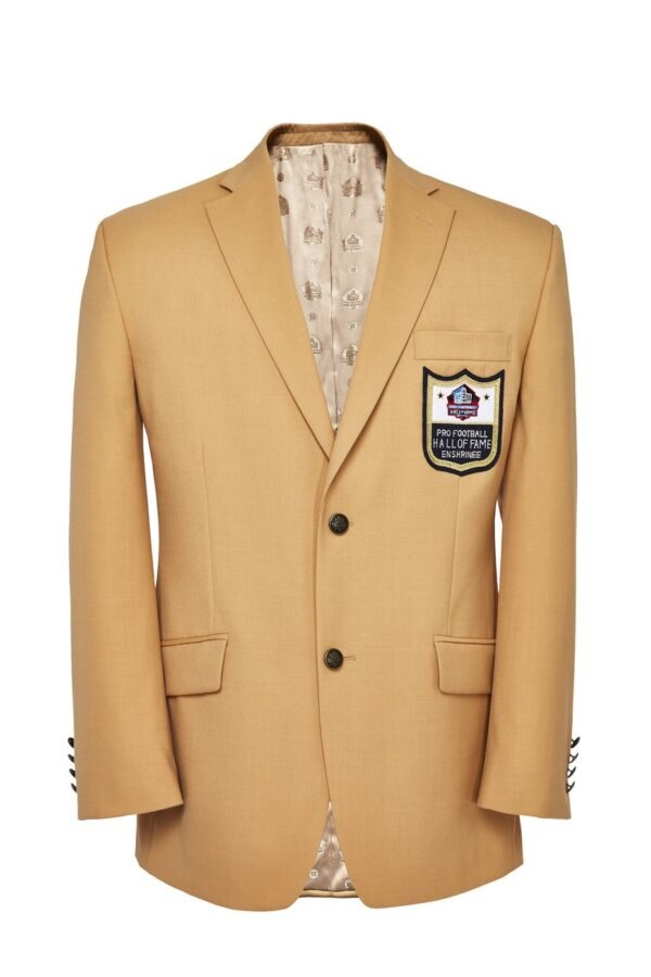 Pro Football Hall Of Fame Gold Coat