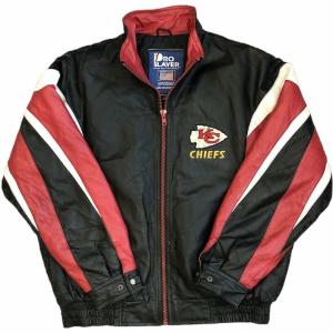 Chaqueta De Cuero Vintage NBA Pro Player Leather Jacket
