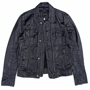Pulp Fiction Black Leather Jacket