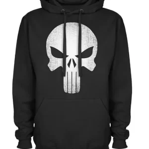Punisher Skull Logo Hoodies