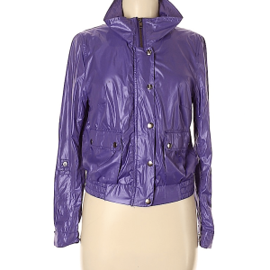 Purple H&M Leather Jacket