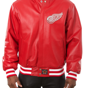 Red Wings Leather Jacket