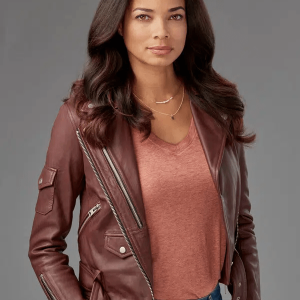 Redemption In Cherry Springs Rochelle Aytes Leather Jacket