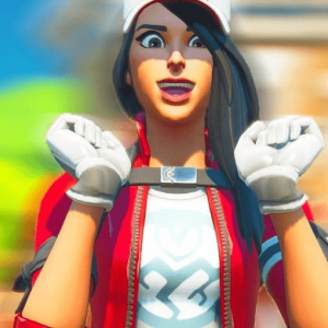 Remedy Fortnites Chapter 2 Cropped Red Leather Jacket