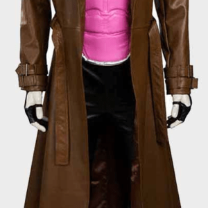 Remy Lebeau Gambit Leather Trench Coat