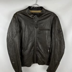 Replay Italy Speed Freak Motorcycle Leather Jacket