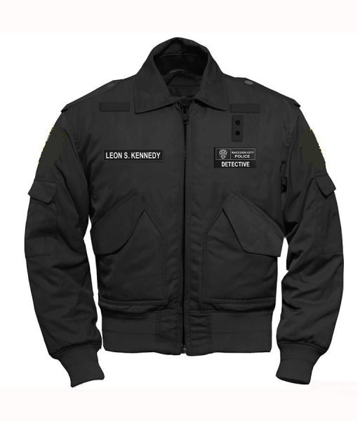 Resident Evil 2 Leon S Kennedy RPD Grey Cotton Jacket