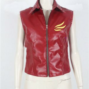 Resident Evil Claire Redfield Leather Vest Costume