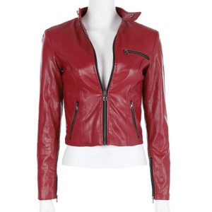 Resident Evil 2 Claire Leather Jacket
