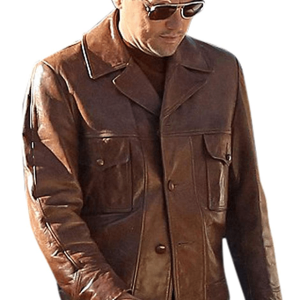 Rick Dalton Onces Upon A Time In Hollywood Leather Jacket