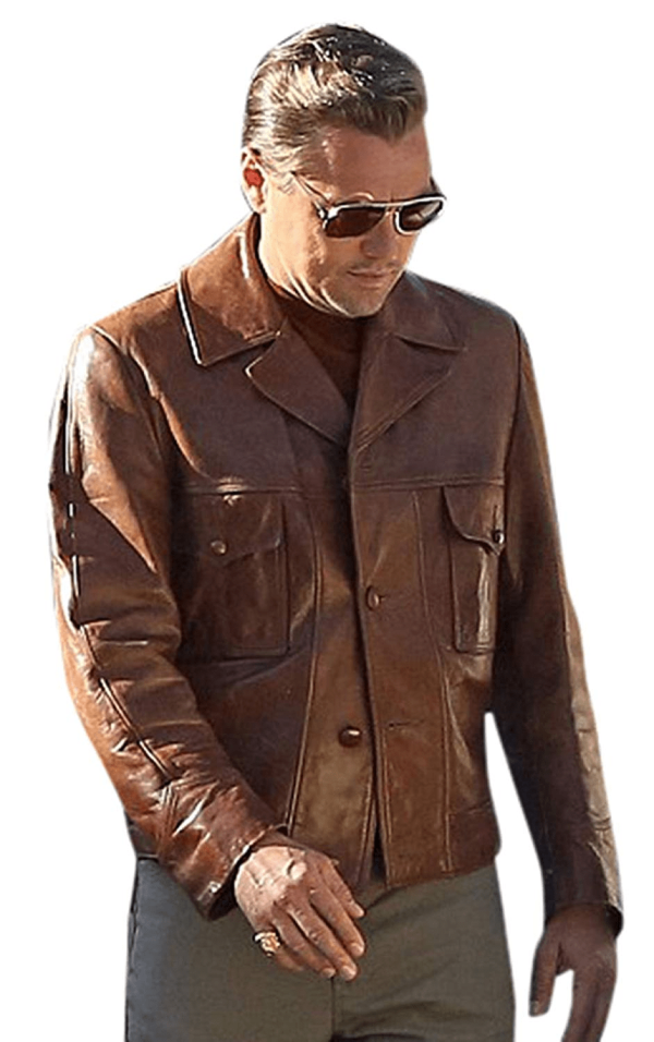 Rick Dalton Onces Upon A Time In Hollywood Leather Jacket