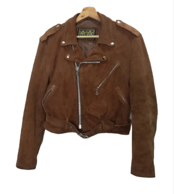 Riders Vintage Double Collar Leather Jacket