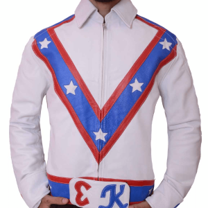 Robert Craig Stuntman Evel Knievel Leather Jacket