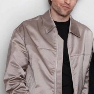 Robert Pattinson The Lighthouse Ephraim Winslow Satin Jacket